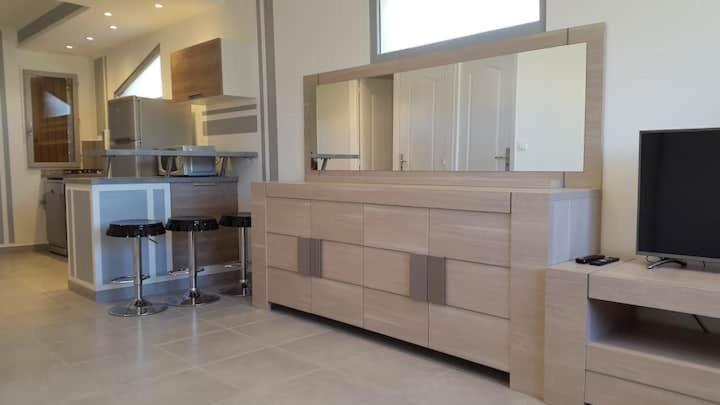 Studio Climatise Avec Terrasse Et Wi Fi . Apartment Saint-Marcel-Les-Valence Ngoại thất bức ảnh